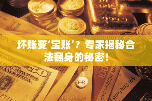 济南坏账变‘宝账’？专家揭秘合法翻身的秘密！