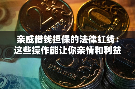济南亲戚借钱担保的法律红线：这些操作能让你亲情和利益两不误