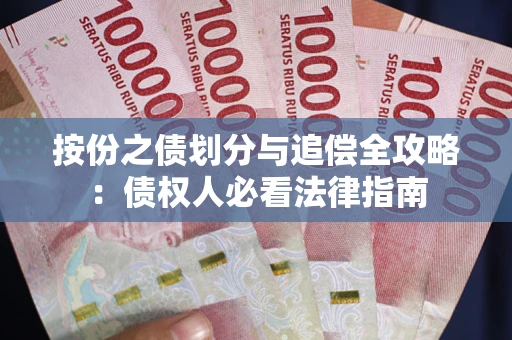 济南按份之债划分与追偿全攻略：债权人必看法律指南