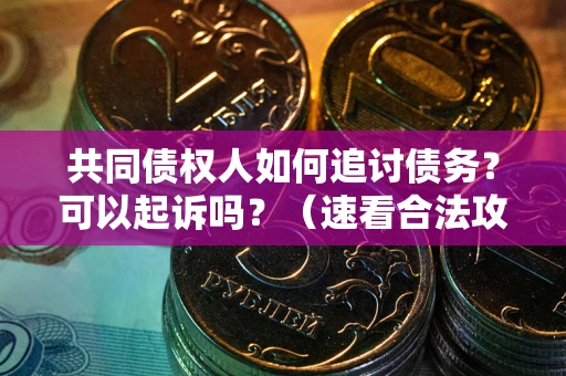济南共同债权人如何追讨债务？可以起诉吗？（速看合法攻略）