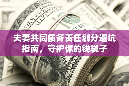 济南夫妻共同债务责任划分避坑指南，守护你的钱袋子
