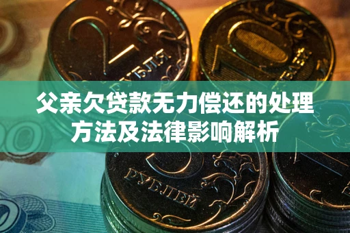 济南父亲欠贷款无力偿还的处理方法及法律影响解析