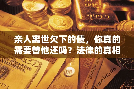 济南亲人离世欠下的债，你真的需要替他还吗？法律的真相或许与你想的不一样
